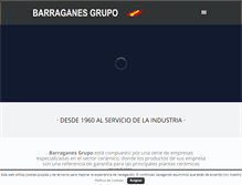 Tablet Screenshot of barraganesgrupo.com